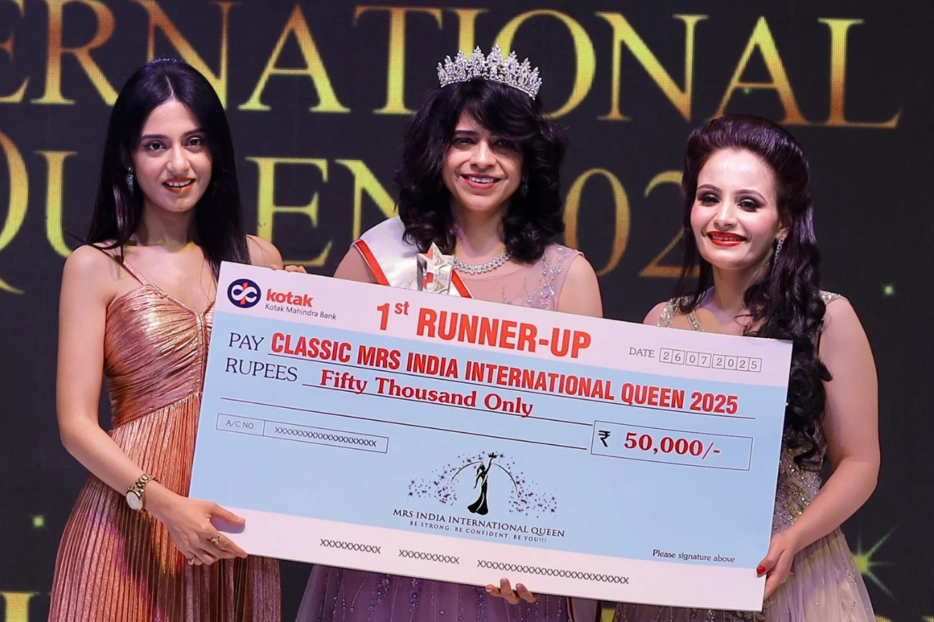 WINNING MOMENTS 2025 - Mrs India International Queen